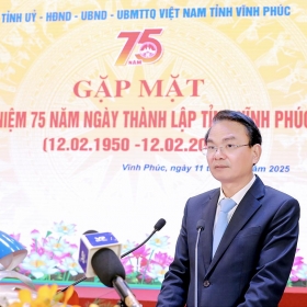 Kế thừa 75 năm xây dựng và phát triển - Vĩnh Phúc quyết tâm xây dựng tỉnh ngày càng giàu mạnh, phồn vinh