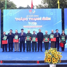 Tỉnh đoàn Vĩnh Phúc: Khởi động tháng thanh niên 2025 - Xung kích trên mọi 'mặt trận'