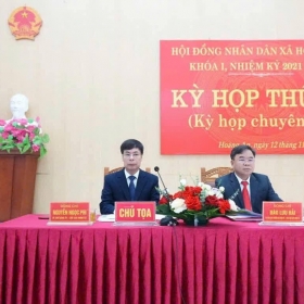 Xã Hoàng An (Phú Thọ): Hội đồng nhân dân thông qua nhiều Nghị quyết phát triển kinh tế xã hội quan trọng