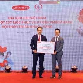 Dai-ichi Life Việt Nam tự hào vượt cột mốc phục vụ 5 triệu khách hàng