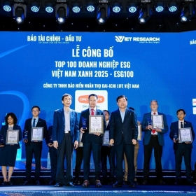 Dai-ichi Life Việt Nam vinh dự nhận liên tiếp ba giải thưởng uy tín tại Diễn đàn Vietnam Summit 2025