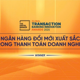 SHB được The Digital Banker vinh danh Đổi mới xuất sắc trong thanh toán doanh nghiệp