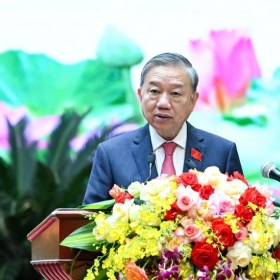Tổng Bí thư Tô Lâm dự bế mạc Đại hội đại biểu Đảng bộ Quân đội lần thứ XII