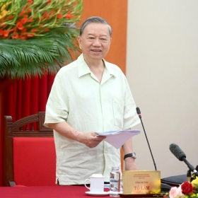 [Ảnh] Tổng Bí thư Tô Lâm chủ trì phiên họp Thường trực Ban Chỉ đạo Trung ương về phát triển khoa học, công nghệ, đổi mới sáng tạo và chuyển đổi số