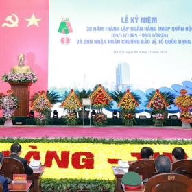 Kỷ niệm 30 năm thành lập Ngân hàng TMCP Quân đội