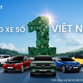 VinFast chiếm thị phần số 1 Việt Nam