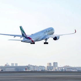 Máy bay A350 của Emirates chính thức cất cánh tới điểm đến đầu tiên - Edinburgh