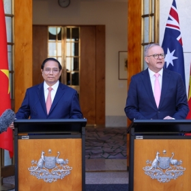 Việt Nam và Australia nâng cấp quan hệ lên Đối tác Chiến lược toàn diện