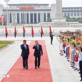 Trung Quốc dành nghi thức cao nhất đón Tổng Bí thư, Chủ tịch nước Tô Lâm