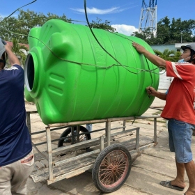 Tân Á Đại Thành đồng hành hỗ trợ bà con miền Tây ứng phó hạn mặn