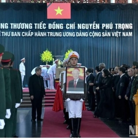 Hàng trăm tổ chức nhân dân toàn thế giới thương xót, chia buồn Tổng Bí thư Nguyễn Phú Trọng từ trần