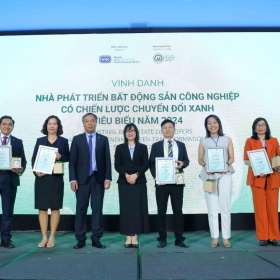 Shinec được vinh danh trong Top 5 “Nhà phát triển bất động sản xanh xuất sắc năm 2024”