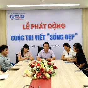 Lễ phát động cuộc thi viết “Sống đẹp” do Tạp chí điện tử Giáo dục Việt Nam tổ chức