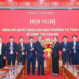 Vĩnh Phúc: Phó Trưởng Ban Dân vận Tỉnh ủy Vĩnh Phúc làm tân Bí thư Huyện ủy Yên Lạc