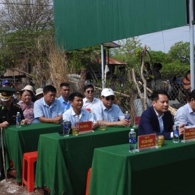 Báo Đại Đoàn Kết phối hợp Bộ Chỉ huy Biên phòng Đắk Lắk khởi công xây nhà Đại Đoàn Kết tặng hộ nghèo vùng biên