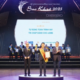 BIZ MBBank giành 3 giải Sao Khuê nhờ công nghệ AI và dữ liệu lớn