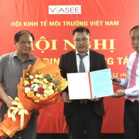 Nhà báo Nguyễn Tường Quân được bổ nhiệm làm Tổng Biên tập Tạp chí Kinh tế Môi trường