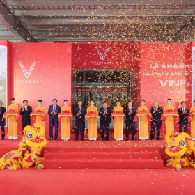 VinFast khánh thành nhà máy sản xuất ô tô điện tại Hà Tĩnh