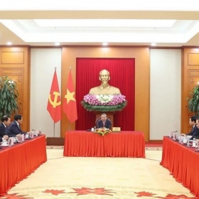 Tổng Bí thư Tô Lâm và Tổng thống Hoa Kỳ Donald Trump điện đàm