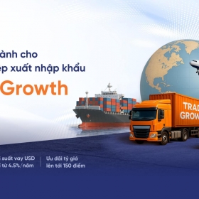 SHB tiếp sức doanh nghiệp xuất khẩu với lãi suất USD chỉ từ 4,5%/năm