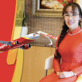 Cổ phiếu Vietjet tăng trần, tỷ phú Nguyễn Thị Phương Thảo trở thành người giàu thứ hai Việt Nam