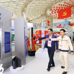 Mái vòm triển lãm A80 mang đậm dấu ấn hơn 10.000 tấn ống thép cỡ lớn Hòa Phát