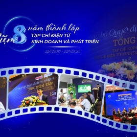 Kỷ niệm 8 năm Tạp chí điện tử Kinh doanh và Phát triển: Hành trình chuyển đổi số và khẳng định uy tín