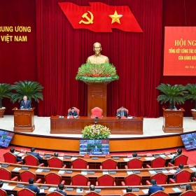 [Ảnh] Tổng Bí thư Tô Lâm dự Hội nghị toàn quốc tổng kết công tác kiểm tra, giám sát và thi hành kỷ luật của Đảng năm 2025 và nhiệm kỳ Đại hội XIII