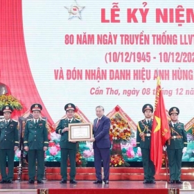 Xây dựng lực lượng vũ trang Quân khu 9 cách mạng, chính quy, tinh nhuệ, hiện đại