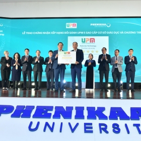 Trường Đại học Phenikaa đạt chuẩn 5 sao theo định hướng đổi mới sáng tạo và ứng dụng