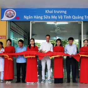 Khai trương Ngân hàng sữa mẹ vệ tinh tại Quảng Trị