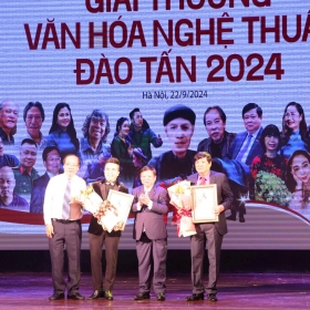 18 cá nhân, tập thể được vinh danh tại Giải thưởng Đào Tấn năm 2024