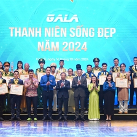 Vinh danh 20 thanh niên tiêu biểu trên toàn quốc