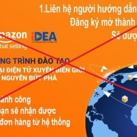 Cảnh giác với thủ đoạn lừa đảo mạo danh Amazon Global Selling Việt Nam để lừa đảo