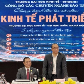 Trường ĐH Kinh tế (ĐH Quốc gia Hà Nội): Công bố thêm 5 chuyên ngành đào tạo thuộc ngành Kinh tế phát triển