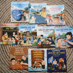 'Vang danh nghề cổ' - bộ sách khơi dậy tình yêu văn hóa truyền thống