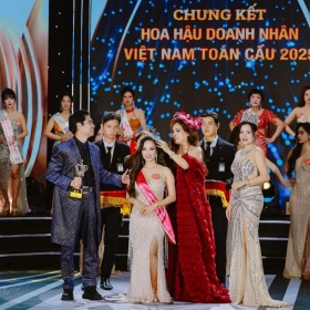 Nữ giám đốc tài chính chứng khoán đăng quang Hoa hậu Nhân ái - Hoa hậu Doanh nhân Việt Nam toàn cầu 2025