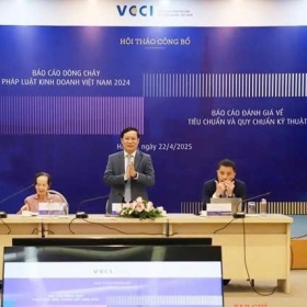 VCCI công bố Báo cáo dòng chảy pháp luật kinh doanh Việt Nam 2024
