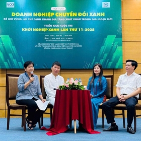 Chuyển đổi xanh – Cơ hội để doanh nghiệp nâng cao năng lực cạnh tranh quốc tế