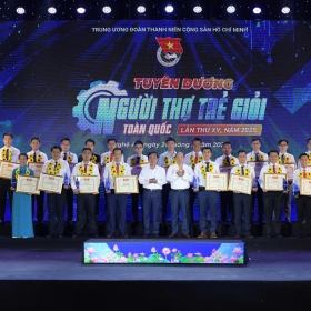 Tuyên dương 51 “Người thợ trẻ giỏi” toàn quốc lần thứ XV