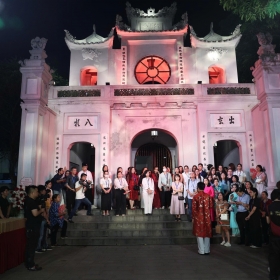 Hà Nội ra mắt tour đêm “Tiếng chuông Trấn Vũ” tại Đền Quán Thánh