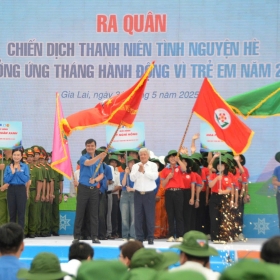Ra quân chiến dịch Thanh niên tình nguyện hè 2025