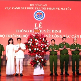 Giám đốc Công an tỉnh Điện Biên được điều động, bổ nhiệm làm Cục trưởng Cục Cảnh sát điều tra tội phạm về ma túy