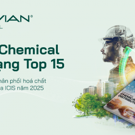 Stavian Hóa chất lọt top 15 trong 100 nhà phân phối hóa chất lớn nhất toàn cầu