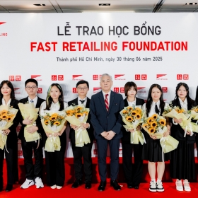 12 học sinh Việt Nam nhận học bổng toàn phần du học Nhật Bản từ Quỹ Fast Retailing năm 2025
