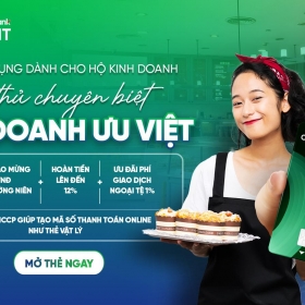 VPBank ra mắt thẻ tín dụng CommCredit dành riêng cho hộ kinh doanh