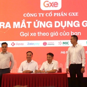 GXE.VN ra mắt ứng dụng đặt xe công nghệ mới, gọi xe theo giá của bạn