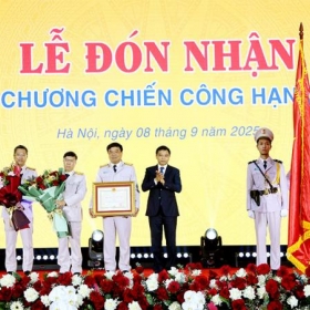 80 năm ngày truyền thống, Hải quan Việt Nam đón nhận Huân chương Chiến công hạng Nhất