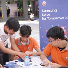 16 đội học sinh lọt chung kết Samsung Solve for Tomorrow 2025
