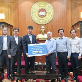 Samsung Việt Nam ủng hộ 10 tỷ đồng hỗ trợ người dân khắc phục hậu quả bão, lũ